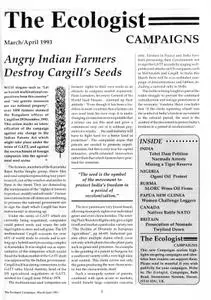 Resurgence & Ecologist - Campaigns (Vol 23 No 2 - March/April 1993)