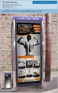 GraphicRiver Phone Box Banner Mockup