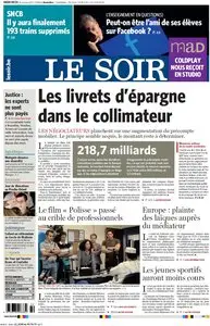 LE SOIR 19 OCTOBRE 2011