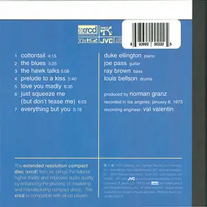 Duke Ellington Quartet - Duke's Big Four (1973) [XRCD Mastering 1997] (REPOST)