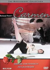 Carmen Roland Petit's (Zizi Jeanmaire, Mikhail Baryshnikov) (1980)