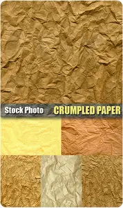 Stock Photo - Crumpled Paper