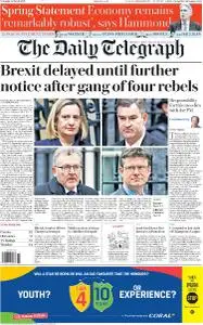 The Daily Telegraph - March 14, 2019