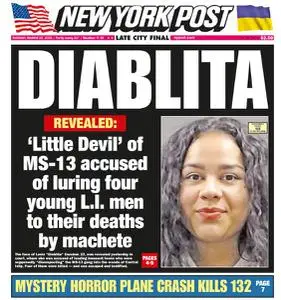 New York Post - March 22, 2022