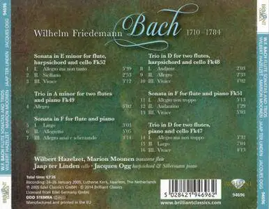 Wilhelm Friedemann Bach - Flute Sonatas and Trios (2014)