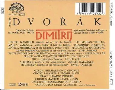 Czech Philharmonic Chorus and Orchestra, Gerd Albrecht - Dvorak: Dimitrij (1991)