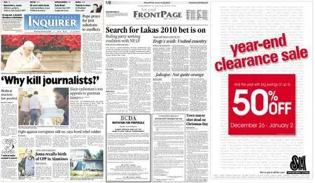 Philippine Daily Inquirer – December 26, 2007