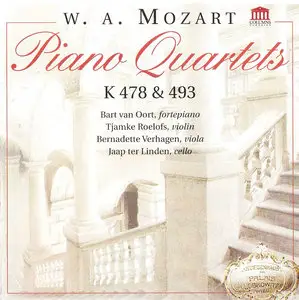 Mozart - Piano Quartets K 478, K 493 - van Oort