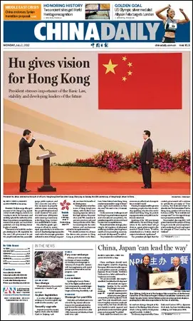 China Daily - 2 July 2012