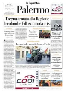 la Repubblica Palermo - 2 Febbraio 2024