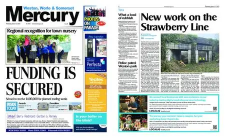 Weston, Worle & Somerset Mercury – June 15, 2023