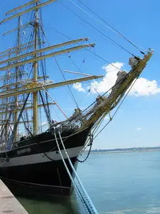 Russian Tallship Kruzenshtern Walk Around