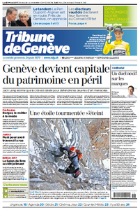 Tribune de Genève du Lundi 1er Mai 2017