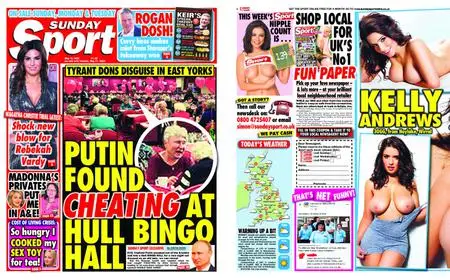 The Sunday Sport – May 13, 2022