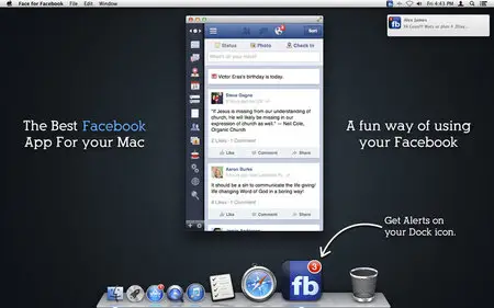 Face for Facebook v2.3 Mac OS X