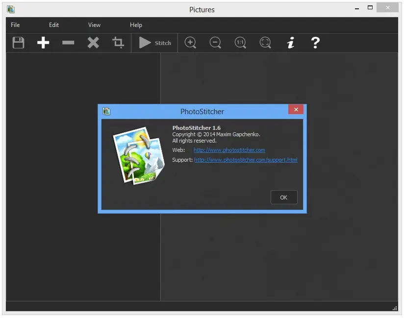 Teorex PhotoStitcher 1.6