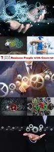 Photos - Business People with Gears 30
