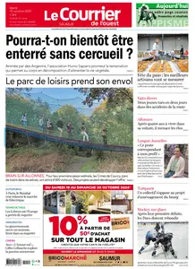 Le Courrier de l'Ouest Saumur - 15 Octobre 2024