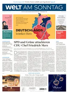 Welt am Sonntag - 26 Januar 2025