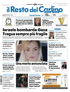 Il Resto del Carlino Ascoli Fermo - 29 Ottobre 2025