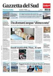 Gazzetta del Sud Messina - 4 Agosto 2024