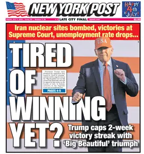New York Post - July 4, 2025