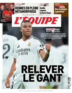 L’equipe du Vendredi 3 Janvier 2025