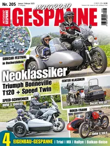 Motorrad Gespanne N.205 - Januar-Februar 2025