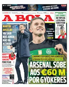 A Bola - 26 Junho 2025