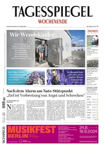 Der Tagesspiegel - 24 August 2024