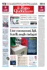 Il Fatto Quotidiano - 31 Agosto 2025