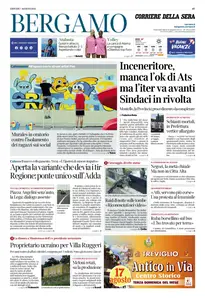 Corriere della Sera Bergamo - 7 Agosto 2025