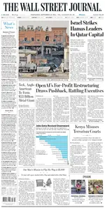 The Wall Street Journal - 10 September 2025
