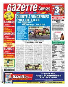 La Gazette des Courses - 4 Janvier 2025