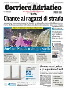 Corriere Adriatico Fermo - 6 Novembre 2025