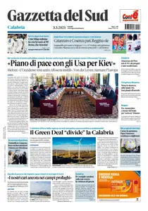 Gazzetta del Sud Reggio Calabria - 3 Marzo 2025