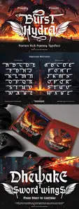 Bust Hydra Font DNZJECY