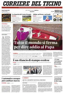 Corriere del Ticino - 26 Aprile 2025