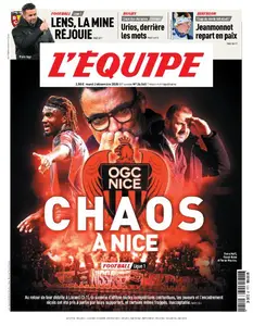 L’equipe du Mardi 2 Décembre 2025