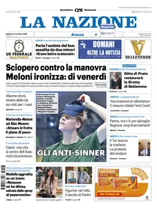 La Nazione Arezzo - 8 Novembre 2025