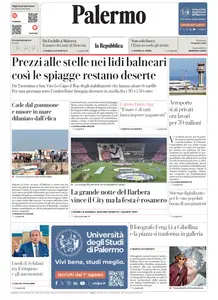 la Repubblica Palermo - 10 Agosto 2025