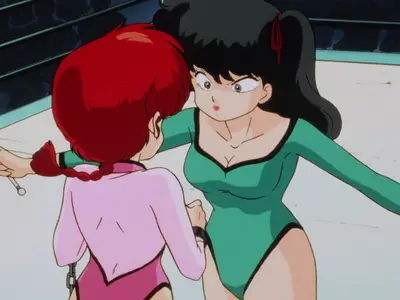 Ranma ½ (1989 S01E13 A Tear in a Girl Delinquents Eye The End of the Martial Arts Rhythmic Gymnastics Challenge BBT RMX