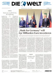 Die Welt - 22 Juli 2025