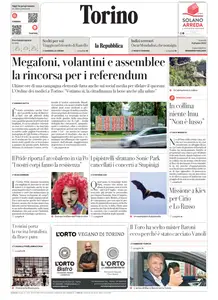 la Repubblica Torino - 6 Giugno 2025