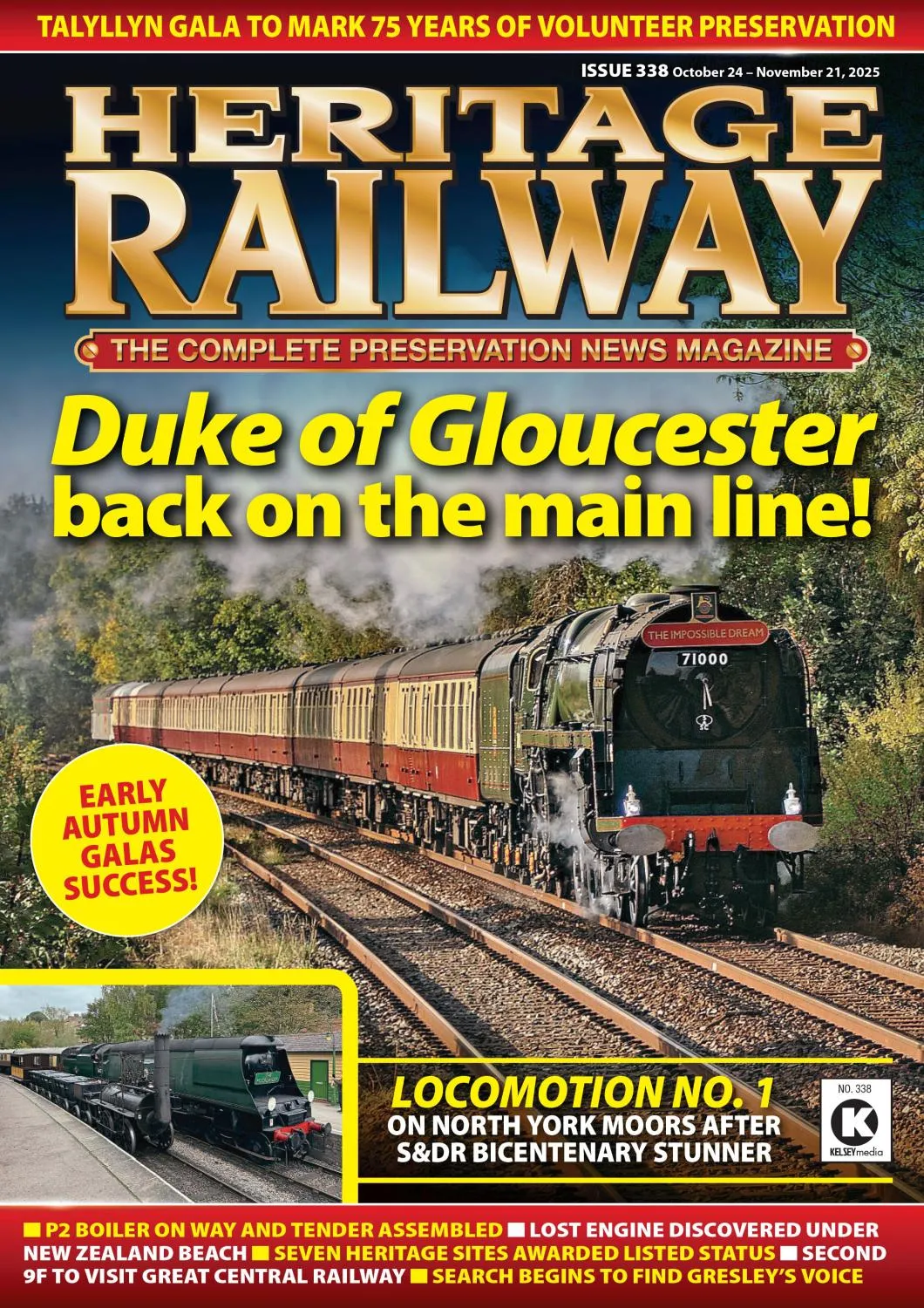 Heritage Railway - October 24, 2025