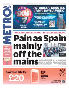 Metro UK - 29 April 2025