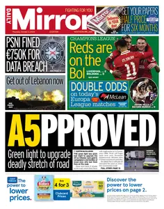 Daily Mirror Northern Ireland - 3 October 2024