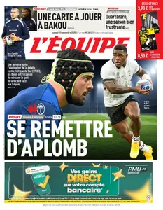 L’equipe du Samedi 15 Novembre 2025