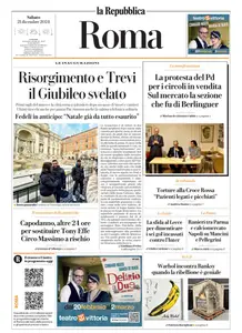 la Repubblica Roma - 21 Dicembre 2024