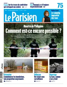 Le Parisien du Jeudi 26 Septembre 2024